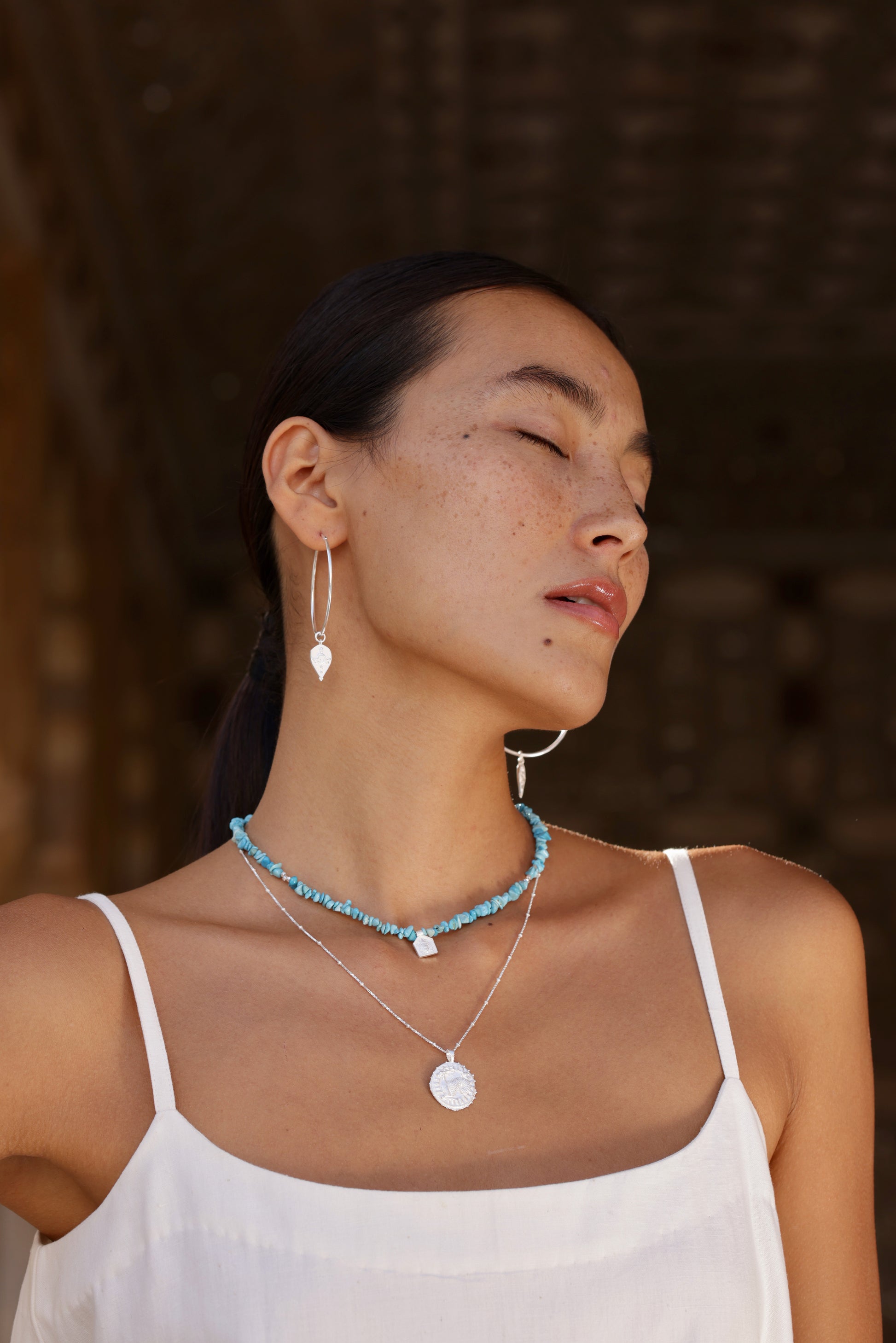 Turquoise Goddess Necklace | Unique Hand Made Jewellery