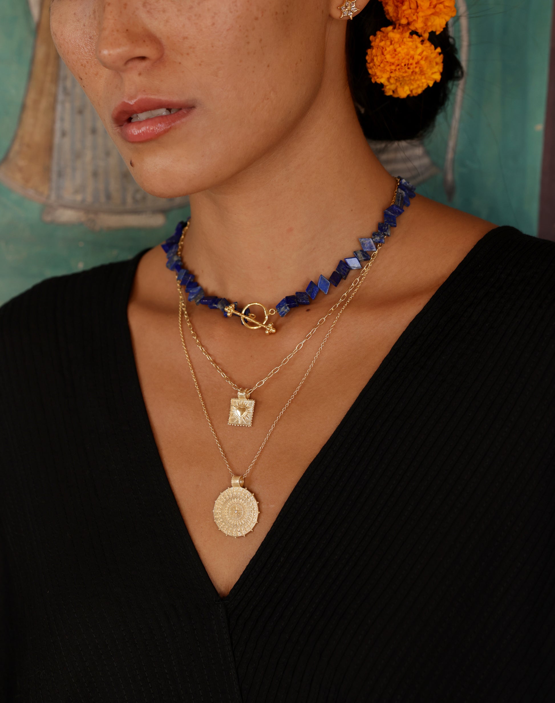 Lapis Lazuli | Choker Necklaces | Women's Jewellery Online