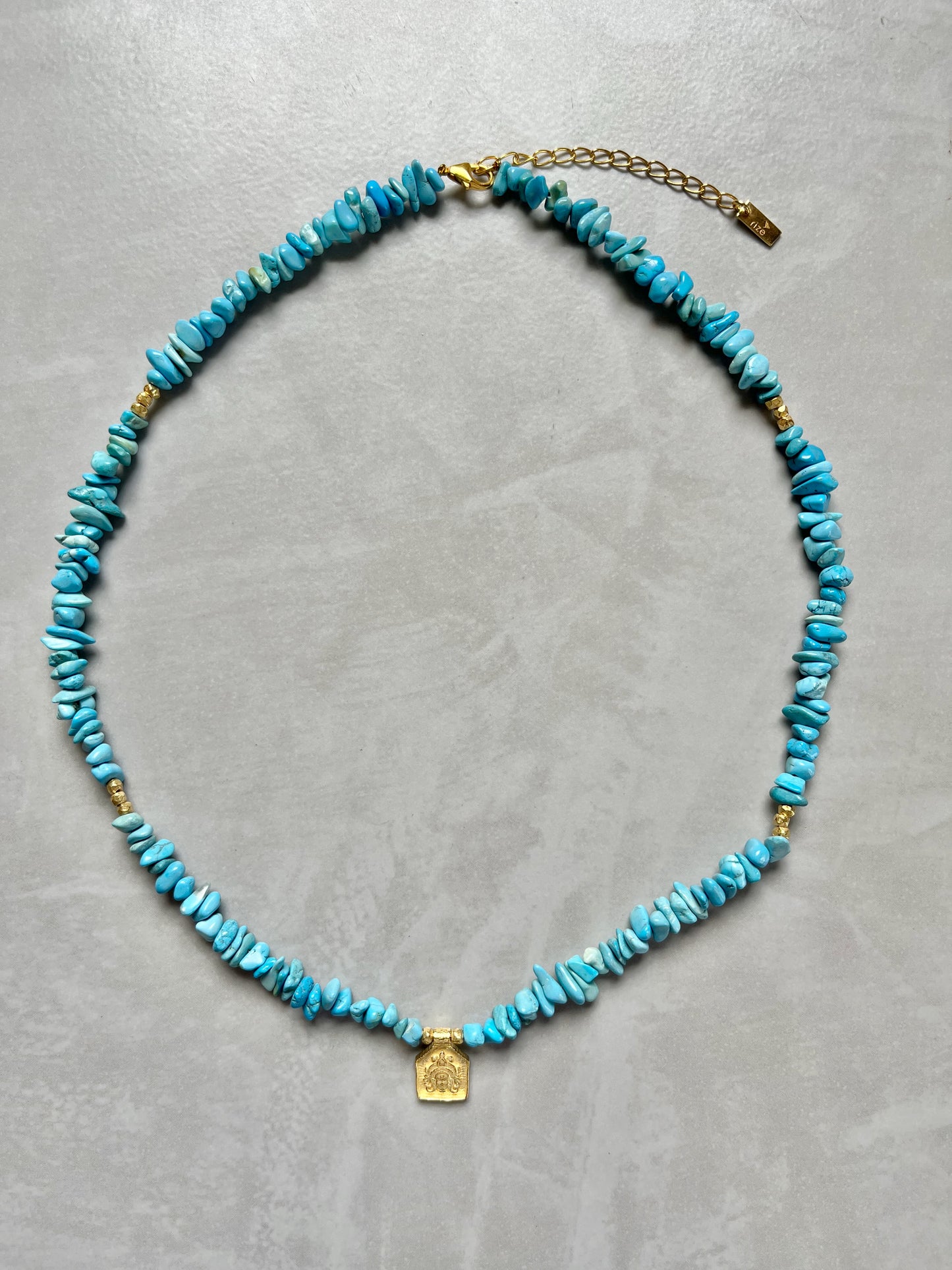 Turquoise Goddess Necklace | Unique Hand Made Jewellery