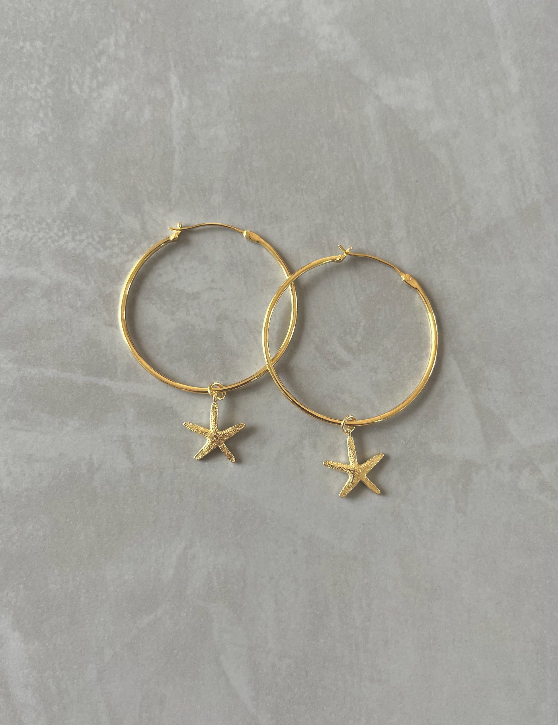 Handmade Jewellery | Multi Charm Hoop Earrings