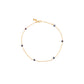 Minimal Pearl Anklet