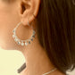 Peepal Leaf Hoops