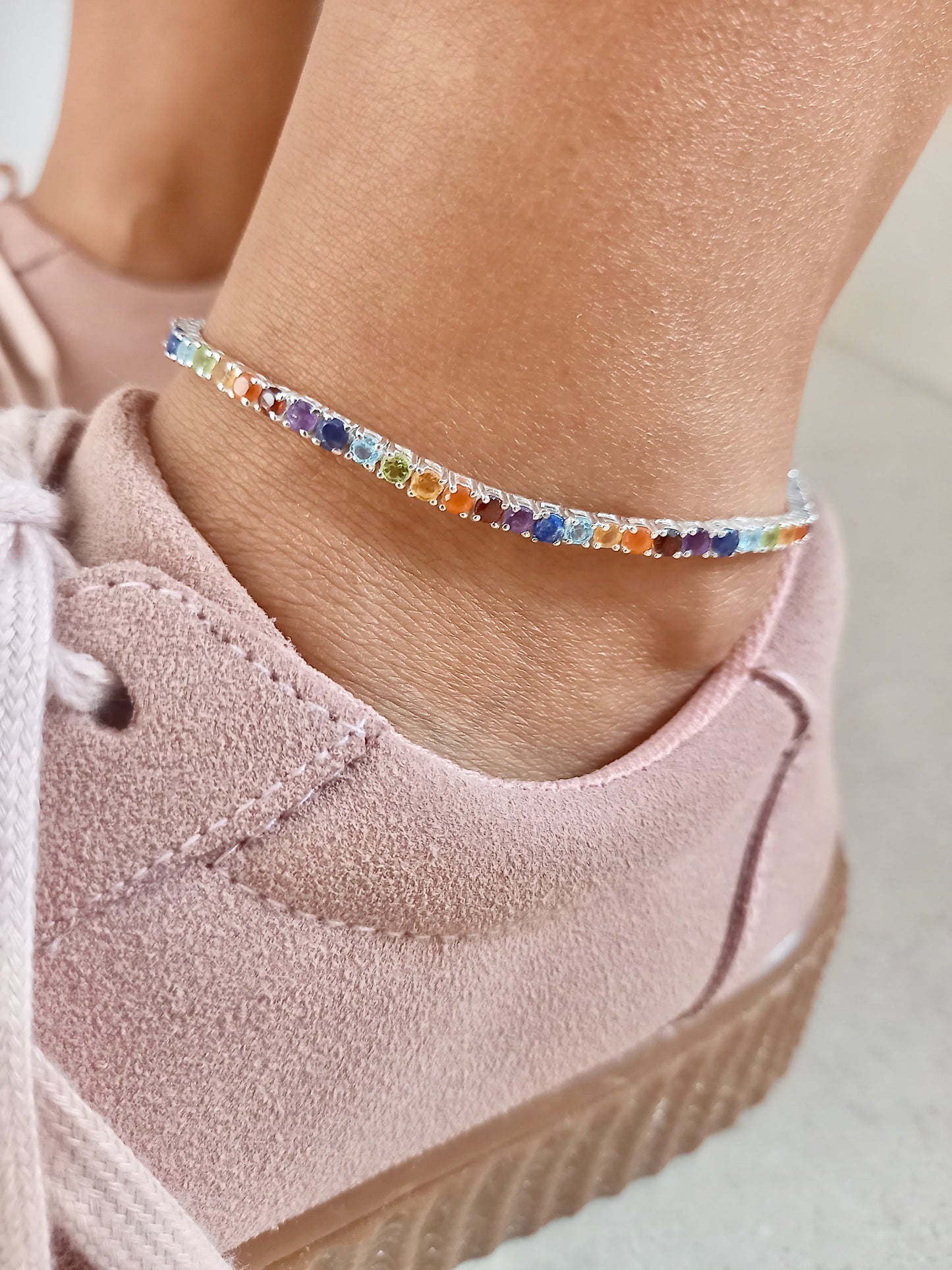 Rainbow Chakra Anklet  - Limited Edition