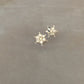 Mirror Star Stud Earrings